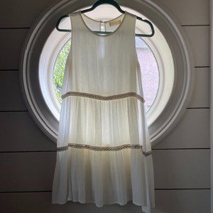 Altar'd State White Sleeveless Dress